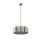 Pendelleuchte Kristall rund D: 50 cm 5x E27 Art Déco