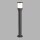 Außenleuchte Anthrazit Weiß IP44 E27 90 cm Aluminium