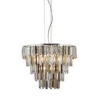 Lustre Art Déco Ø 65 cm cristal verre...