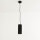 Lampe à suspendre Salon Table à manger Ø8,5cm Noir