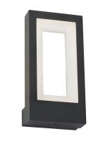 LED Wandleuchte außen IP44 Anthrazit Weiß...