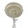 Lustre en cristal Floral en shabby crème or Ø 50 cm