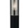 Borne déclairage Noir Gris Fumé IP44 E27 90 cm Acier inoxydable