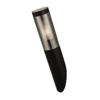Applique dextérieur IP44 noir mat gris fumé...