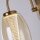 Wandleuchte LED in Bronze Champagner 3000 K mit Schalter