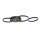 Plafonnier LED Noir Marron L : 89 cm 3000 K 936 lm Métal