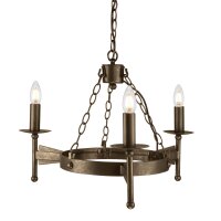 Lustre en fer forgé Ø60cm...