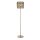 Stehlampe 155 cm in Messing Antik Champagner E27 Art Déco