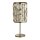 Tischlampe in Messing Antik Champagner E14 47 cm Kristall
