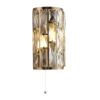 Applique cristal avec interrupteur H : 27 cm Art...