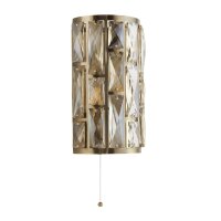 Applique cristal avec interrupteur H : 27 cm Art...