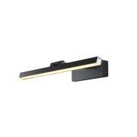 Lampe à tableau LED noire L : 39 cm Métal...