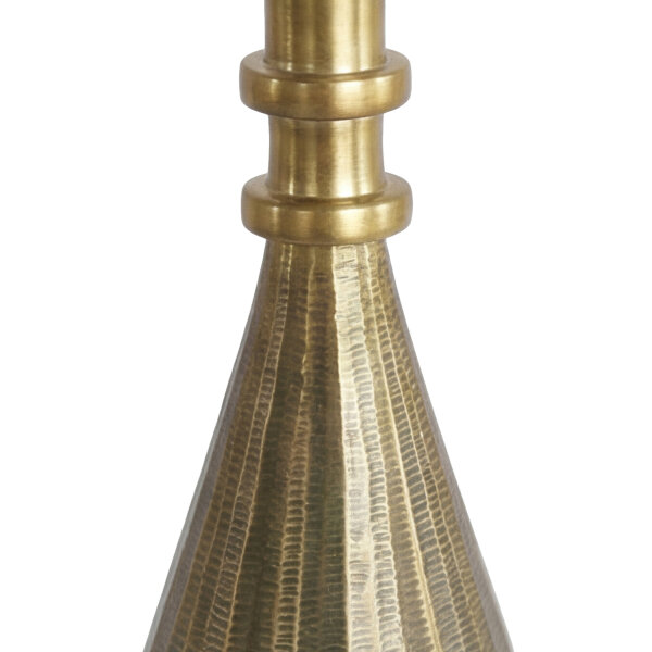 Support pour lampe de table E27 H : 50 cm laiton antique massif