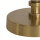 Support pour lampe de table E27 H : 50 cm laiton antique massif