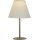 LED Tischlampe Solar außen IP44 68 cm in Silber Weiß 3000 K