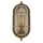 Außenwandlampe Messing Glas IP64 E27 Maritim H: 23,5 cm