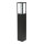 Pollerleuchte IP44 GU10 45 cm Schwarz Weiß Aluminium
