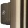 Applique murale LED extérieure Up Down IP44 en laiton antique petite