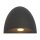 LED Au&szlig;enlampe Downlight IP54 Schwarz 3000 K 103,8 lm Alu
