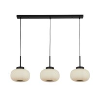 Lampe &agrave; suspendre 3 flammes L : 104 cm verre...