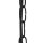 Suspension Noir Ø 45 cm en métal mesh 3x E27 Retro