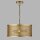 Lampe à suspendre en métal Mesh Ø 45 cm rond 3x E27 en or
