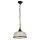 Hängeleuchte Schwarz Glas Metall Ø 27 cm H: max. 1,2 m