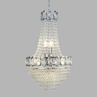 Lustre en cristal Ø 38 cm H : max. 128 cm...