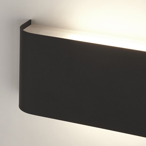 Applique murale LED Up Down Noir 3000 K Métal intérieur