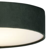 Plafonnier rond Ø 38 cm H : 10 cm Abat-jour...
