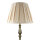 Stehleuchte Wohnzimmer in Messing Antik Braun E27 164 cm