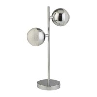 Tischlampe LED Chrom 4000 K 1345 lm 45 cm Metall Retro