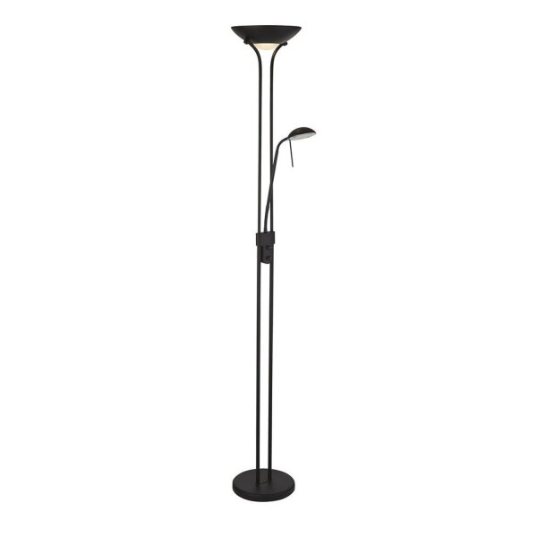 LED Stehleuchte Leselampe 180 cm Schwarz 3000 K 1887 lm