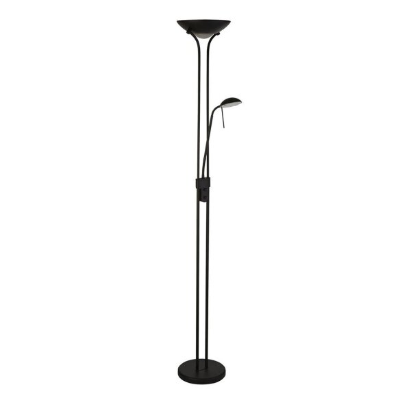 LED Stehleuchte Leselampe 180 cm Schwarz 3000 K 1887 lm