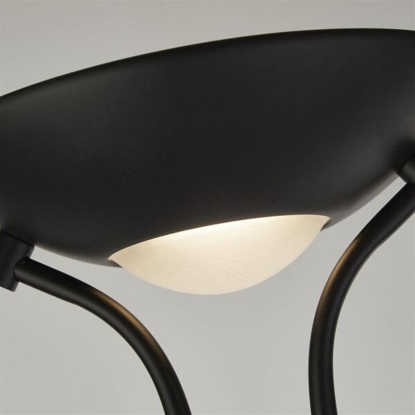 LED Stehleuchte Leselampe 180 cm Schwarz 3000 K 1887 lm