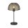 Tischlampe E27 47 cm Ø 26 cm in Schwarz Gold LUCIA