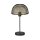 Tischlampe E27 47 cm Ø 26 cm in Schwarz Gold LUCIA