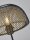 Tischlampe E27 47 cm Ø 26 cm in Schwarz Gold LUCIA