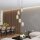 Suspension LED Ø 35 cm H : max. 1,5 m Bronze Crème 3000 K
