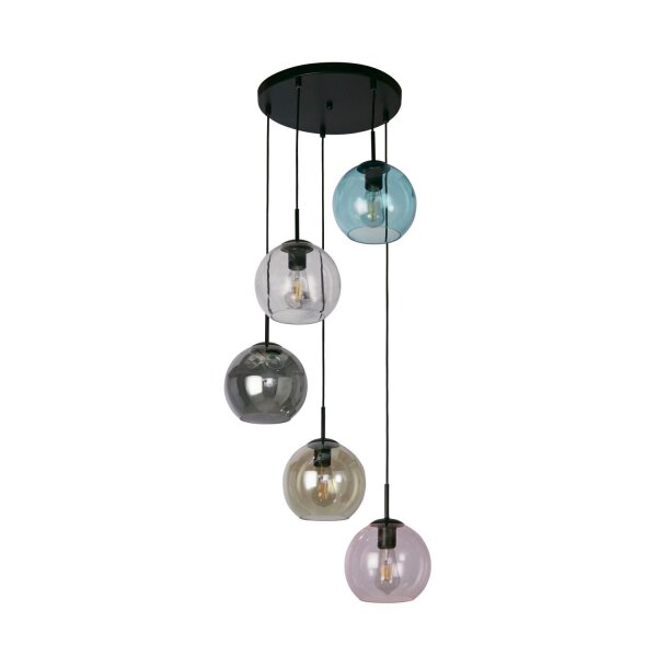 Suspension verre rond Ø 51 cm H : max. 1,2 m réglable