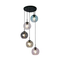 Pendelleuchte Glas rund Ø 51 cm H: max. 1,2 m...