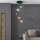 Suspension verre rond Ø 51 cm H : max. 1,2 m réglable