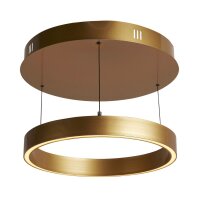 Lampe à suspendre LED métal ronde Ø...
