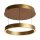 LED Hängelampe Metall rund Ø 44 cm in Gold