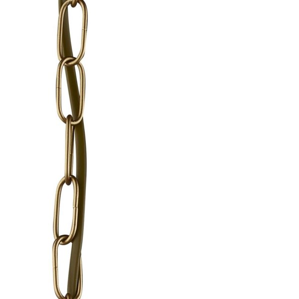 Lampe à suspendre en métal Mesh L : 91 cm 4x E27 en or