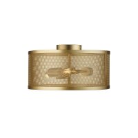 Plafonnier m&eacute;tal &Oslash; 45 cm H : 24 cm rond 3x...