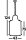 Lampe à suspendre verre métal Ø 43 cm H : max. 1,5 m réglable