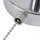 Wandlampe Bad IP44 Chrom Weiß Glas G9 mit Zugschalter
