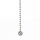 Wandlampe Bad IP44 Chrom Weiß Glas G9 mit Zugschalter