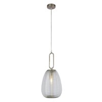 Suspension verre métal Ø 24 cm H : 1,3 m...